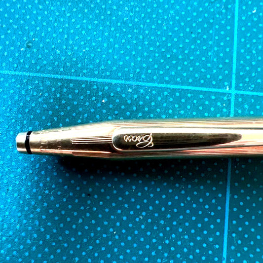 Cross Classic Century ballpoint pen in gold with twist mechanism, slim and refined design