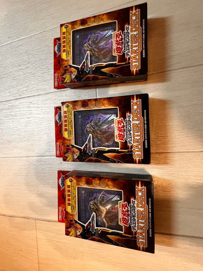 Yu-Gi-Oh Yu-Gi-Oh! Official Card Game Starter Deck 3-Set Box — Japanese