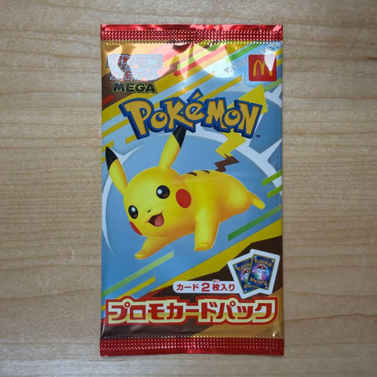 Pokemon Unopened Pokémon Card McDonald's Promo Card 1 Pack Pack — Japanese