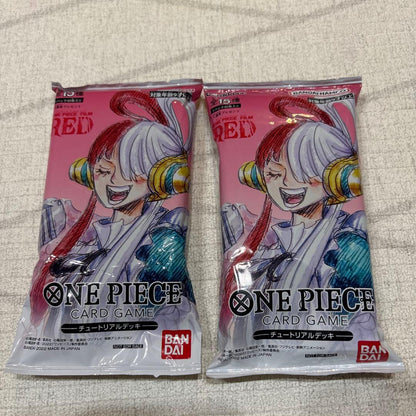 One Piece Unopened One Piece Film Red Tutorial Deck 2-pack Pack — Japanese
