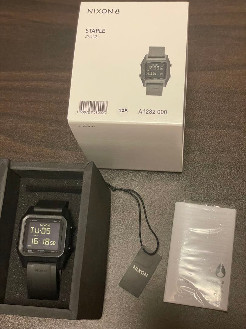 NIXON STAPLE G-Shock Digital Men's Watch — Japanese