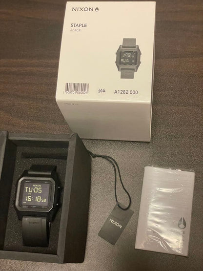 NIXON STAPLE G-Shock Digital Men's Watch — Japanese