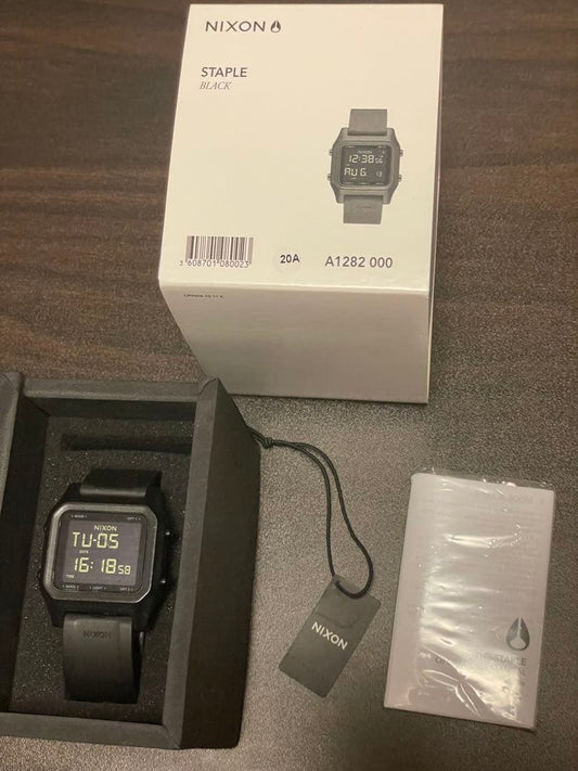 NIXON STAPLE G-Shock Digital Men's Watch — Japanese