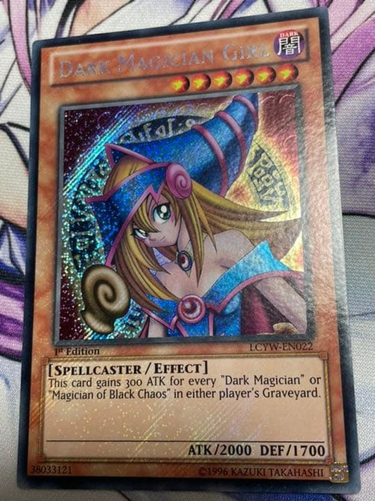 Brand Game Black Magician Girl Set Card 006/165 SR EU Version in used condition with some scratches