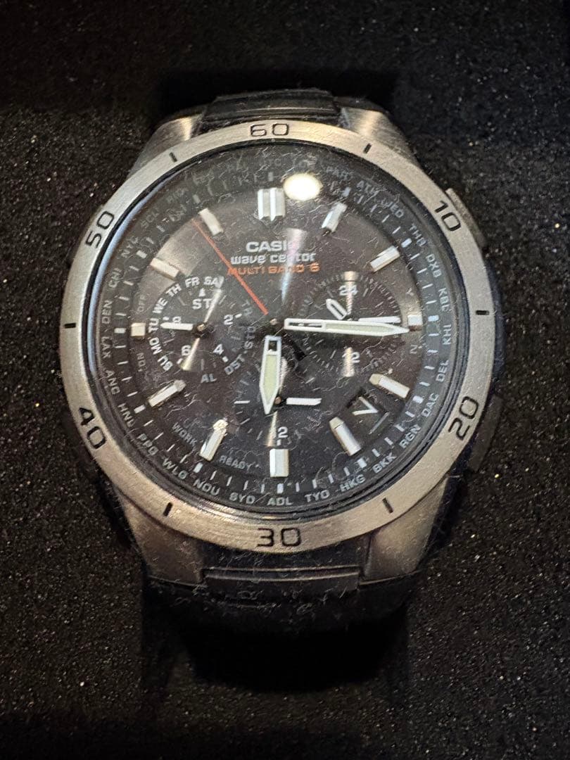 CASIO Wave Ceptor WV-59BD-1A Quartz Men's Watch — Japanese