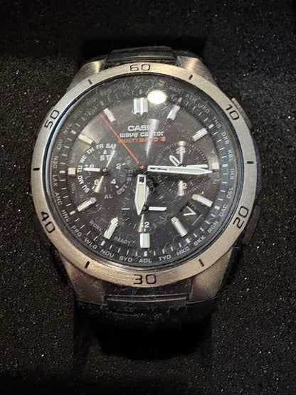 CASIO Wave Ceptor WV-59BD-1A Quartz Men's Watch — Japanese