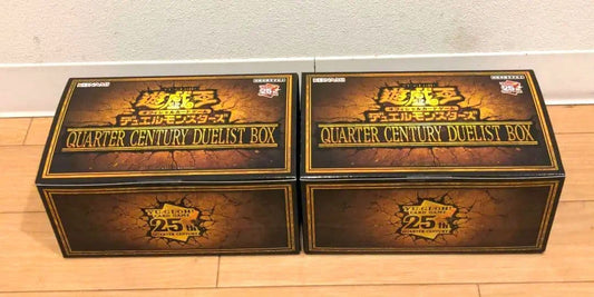 Yu-Gi-Oh Yu-Gi-Oh! The Quarter Century Duelist Box Box — Japanese
