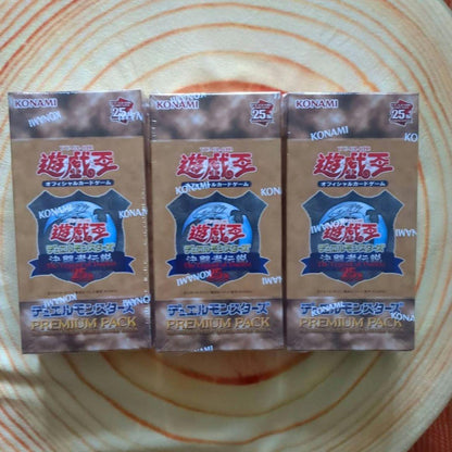 Yu-Gi-Oh Yu-Gi-Oh! 25th Anniversary Premium Pack 3 Tokyo Dome Duelist Legend Box — Japanese