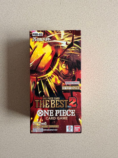 One Piece ONE PIECE Card Game THE BEST 2 BOX Box — Japanese