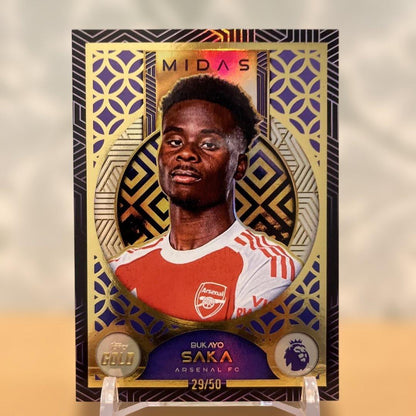 Bukayo Saka — 29/50 — Japanese