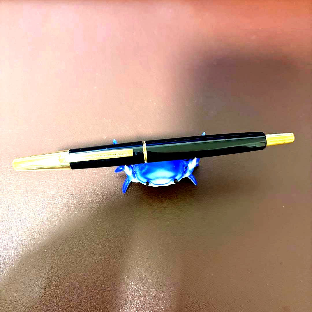 Pilot Capless vintage fountain pen with sleek metallic body and retractable nib