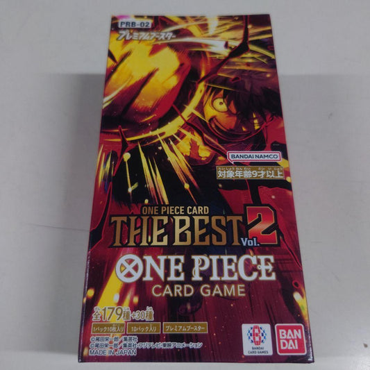 One Piece ONE PIECE Card Game THE BEST Vol.2 Box — Japanese