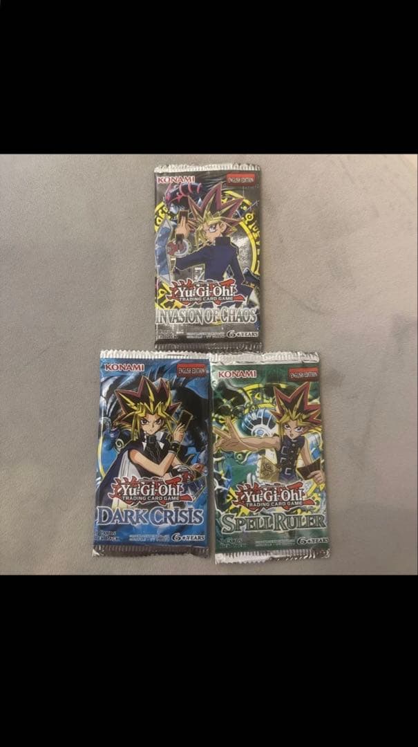 Yu-Gi-Oh Yu-Gi-Oh! North American 3 Pack Set Pack — Japanese