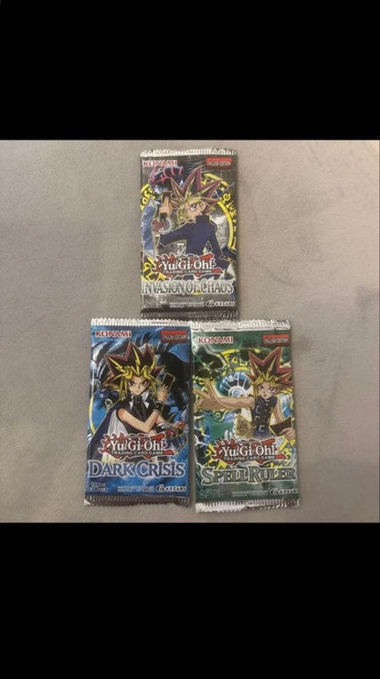 Yu-Gi-Oh Yu-Gi-Oh! North American 3 Pack Set Pack — Japanese