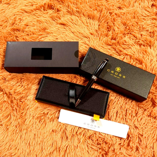 Cross NAT0452-7 black ballpoint pen with original dedicated box brand new Japan import