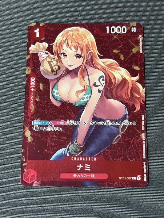 One Piece Nami — ST01-007 — Japanese