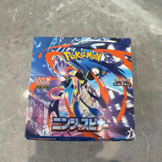 Pokemon Ninja Spinning Top 1box Peperiperi Nashi ⑦ Box — Japanese