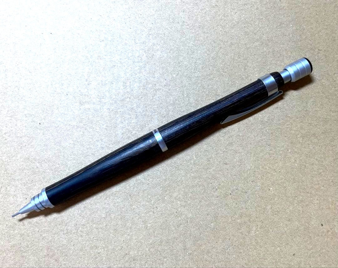 PILOT S20 mechanical pencil with wooden barrel and 0.5 mm lead size shown against white background