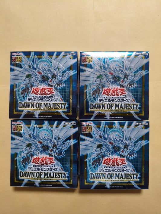 Yu-Gi-Oh Dawn of Majesty Box — Japanese