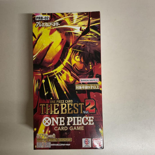 One Piece One Piece Card THE BEST 2 1BOX Box — Japanese