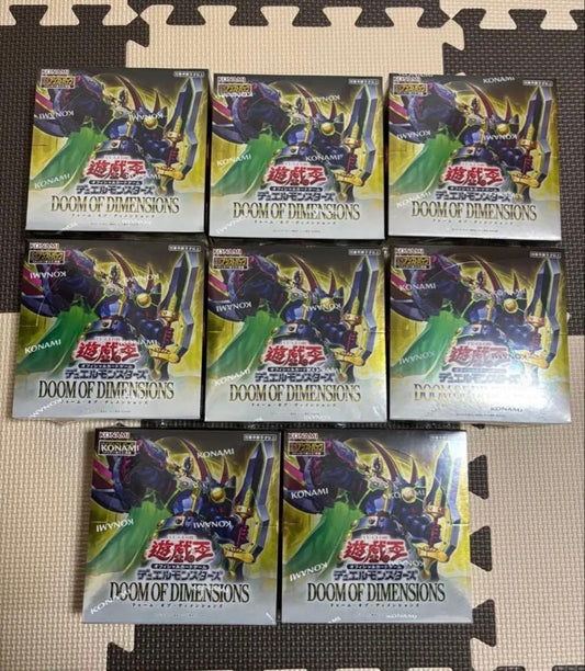 Yu-Gi-Oh Yu-Gi-Oh! OCG Doom of Dimensions Box — Japanese