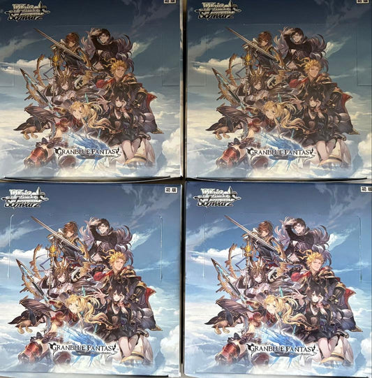 Weiss Schwarz Granblue Fantasy Weiss Schwarz 4box 40P Loose Pack Pack — Japanese