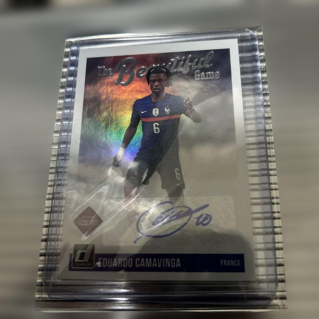 Eduardo Camavinga Autograph Card — Japanese