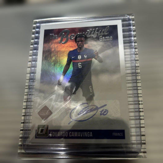Eduardo Camavinga Autograph Card — Japanese