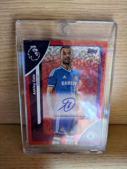 Ashley Cole Sign Card Auto 5 Series — Japanese