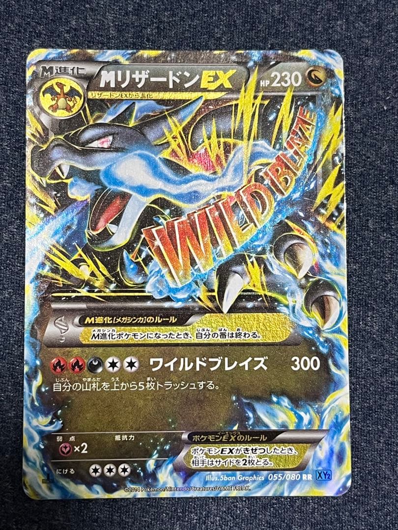 Pokemon Charizard ex RR — XY Expansion Pack Wild Blaze 055/080 — Japanese