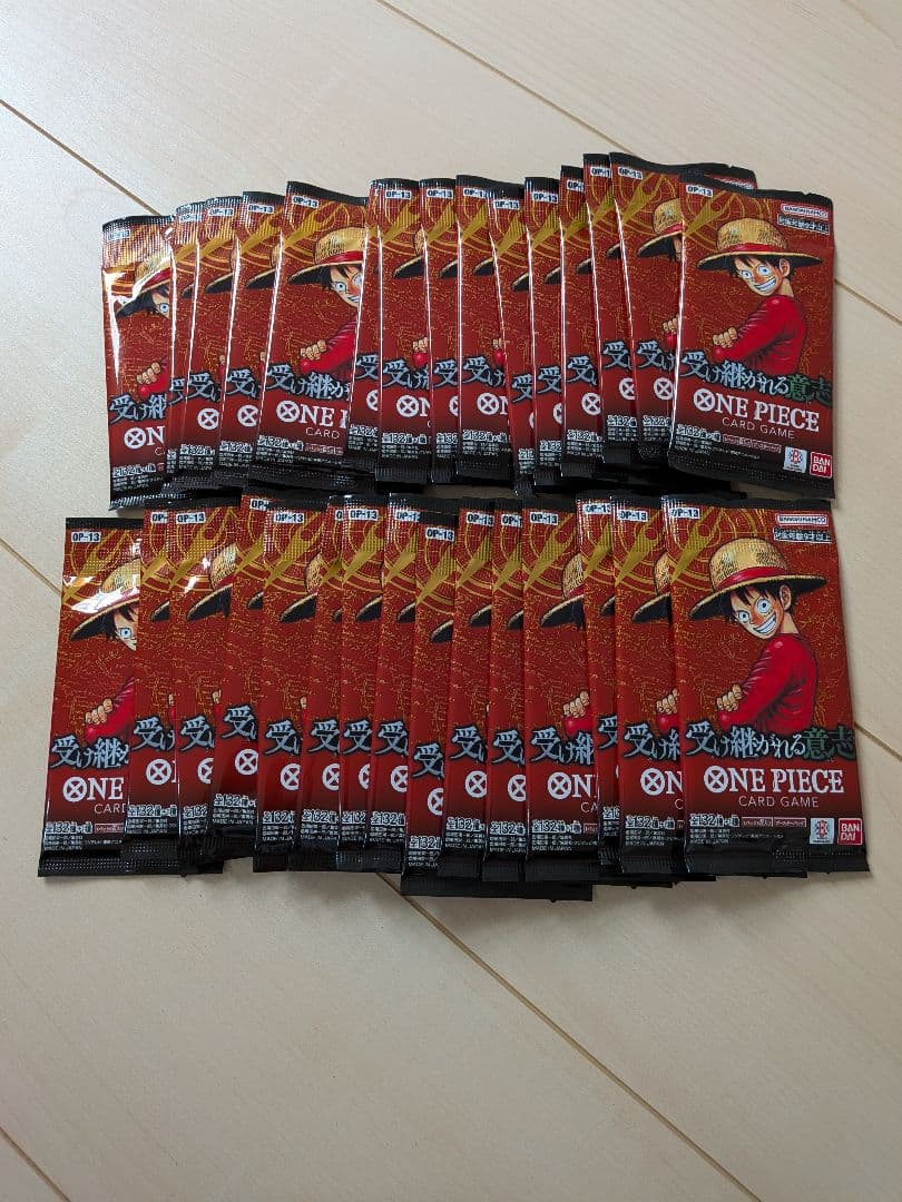 One Piece One Piece Card: Passed Down Will Pack — OP-13 — Japanese