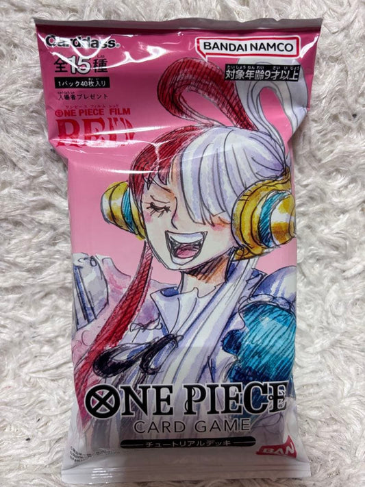 One Piece One Piece Special Bonus Uta Start Deck Film Red Unopened Limited New Pack — Japanese