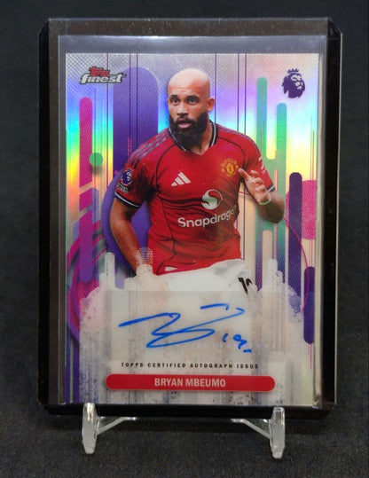 Bryan Mbeumo Autographed Card — Japanese