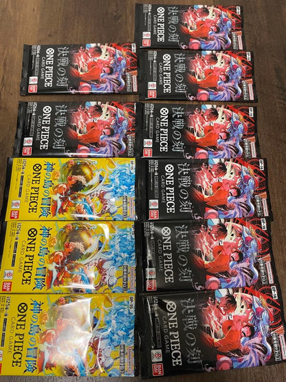 One Piece One Piece Card Game: The Clash of Fates Pack — Japanese