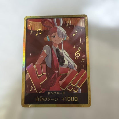 One Piece Uta Gold Don Super Parallel One Piece Card — Japanese