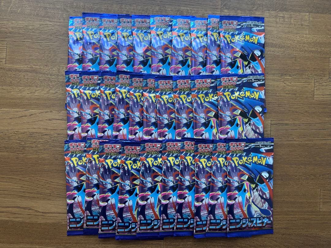 Pokemon Pokémon Card Game MEGA Ninja Spinner 30 Pack Pack — Japanese