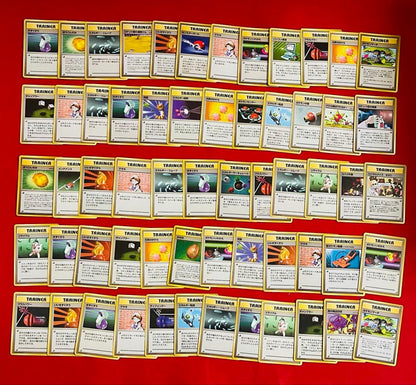 Pokemon Pokemon Card Old Back Trainer Collection Set of 60 — Japanese