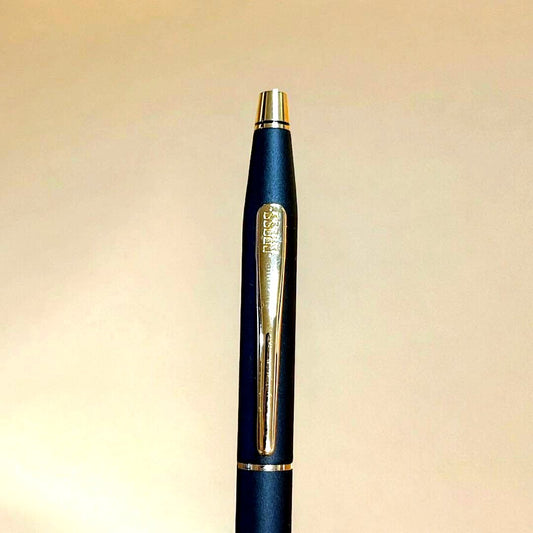 Cross Classic Century twist pen mechanism in black matte finish, 5.4 inches long