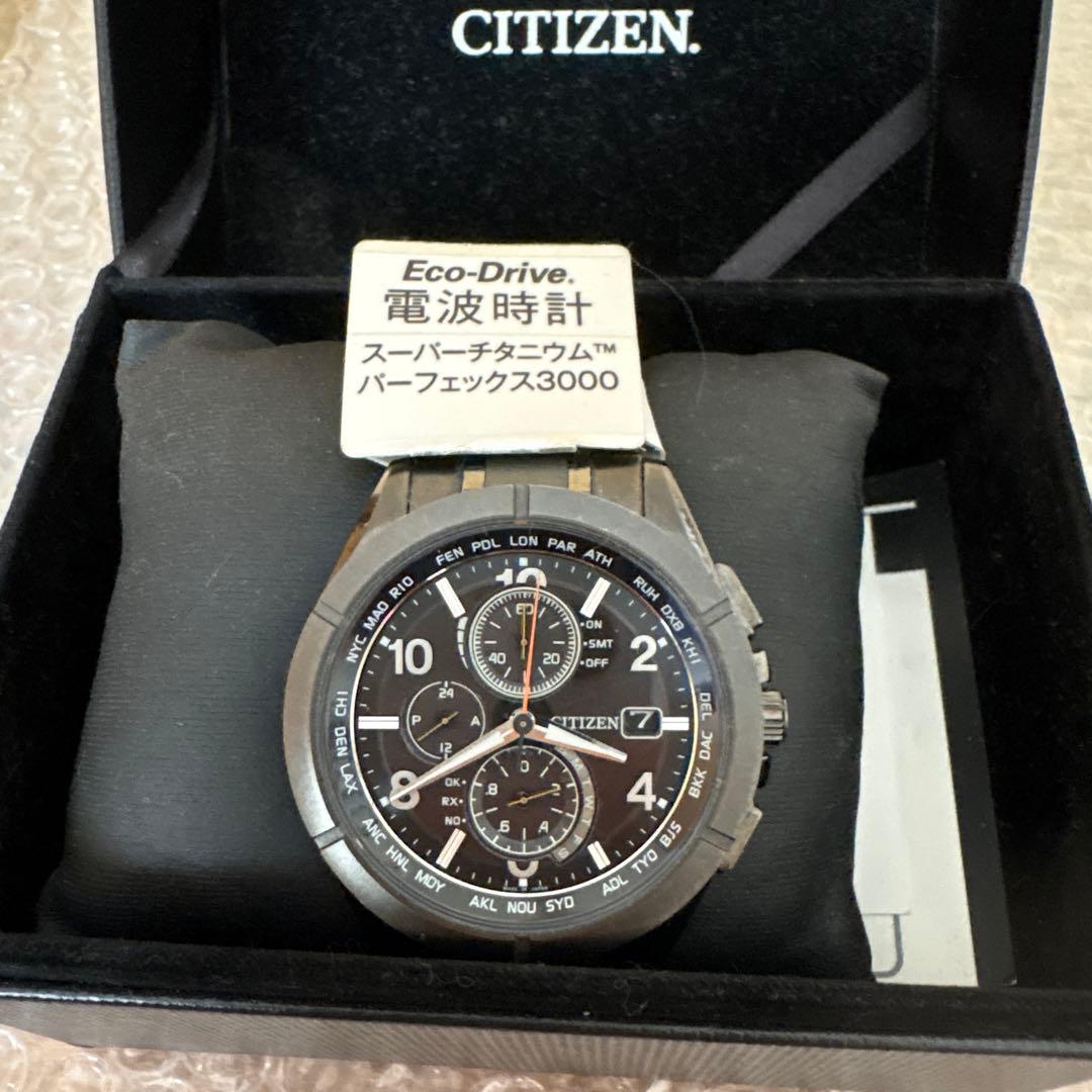 Citizen AT8166-59E Quartz Men's Watch — Japanese