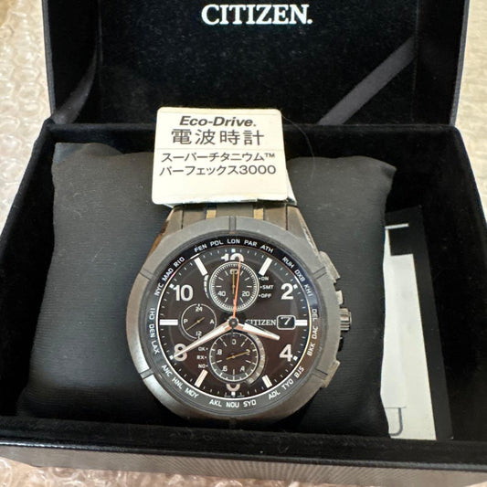 Citizen AT8166-59E Quartz Men's Watch — Japanese
