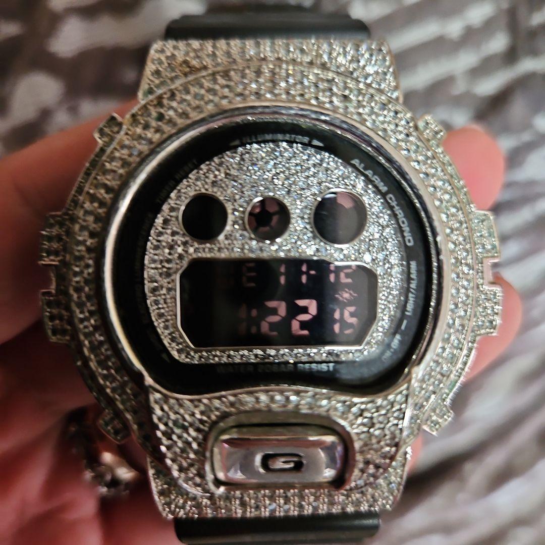 CASIO G-Shock クリスタル装飾 Digital Men's Watch — Japanese