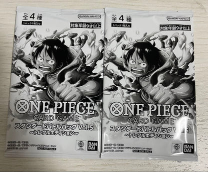 One Piece One Piece Card Standard Battle Pack Vol.5 2 Pack Pack — Japanese
