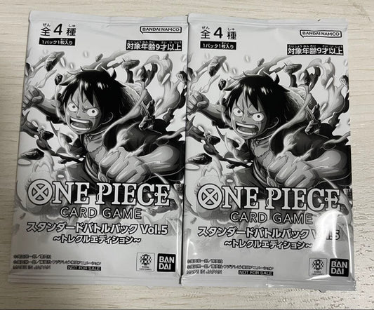 One Piece One Piece Card Standard Battle Pack Vol.5 2 Pack Pack — Japanese