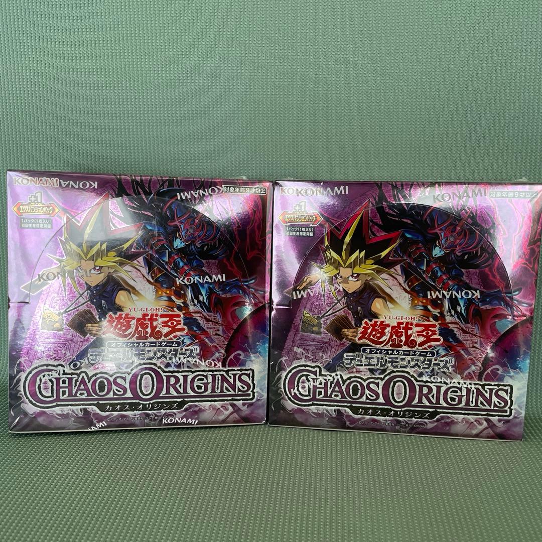 Yu-Gi-Oh Yu-Gi-Oh! Chaos Origins 2Box Shrink Pack + Limited Pack Box — Japanese