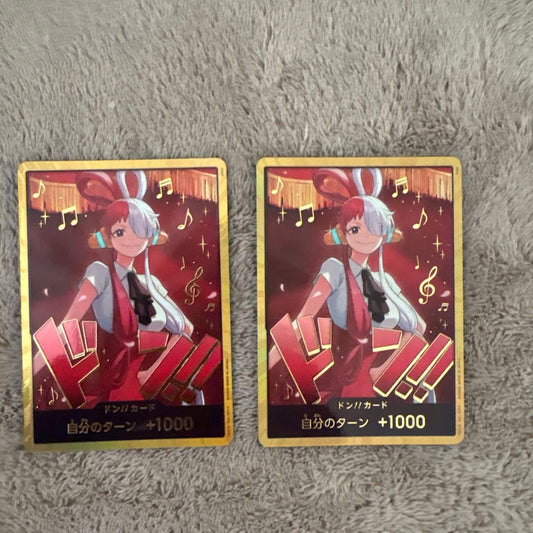 One Piece One Piece Card Game Gold Don!! Card Uta — Don!! Card — Japanese