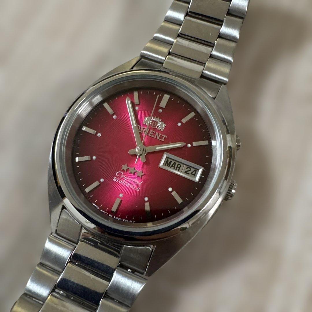 ORIENT オリエント スリースター Automatic Men's Watch — Japanese