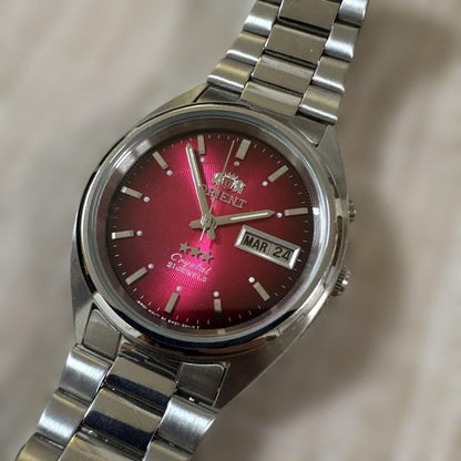 ORIENT オリエント スリースター Automatic Men's Watch — Japanese
