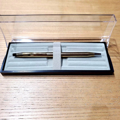 CROSS Classic Century gold-plated ballpoint pen body only with slim pencil-like design, Japan import