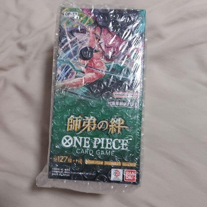 One Piece One Piece Card Game Master-Disciple Bond Unopened Box Box — Japanese