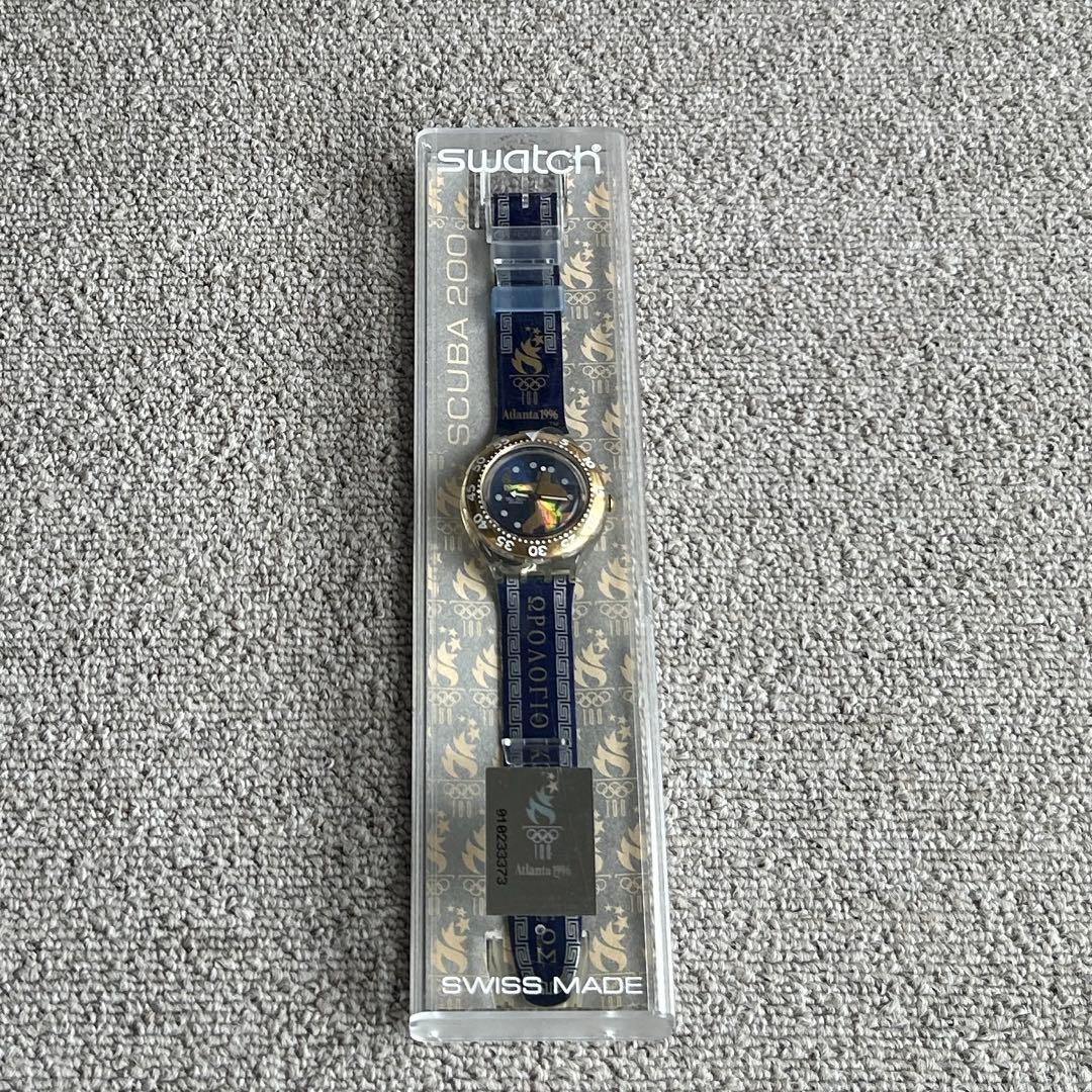 swatch SCUBA 200 1996 Atlanta Olympics Quartz Men's — Japanese